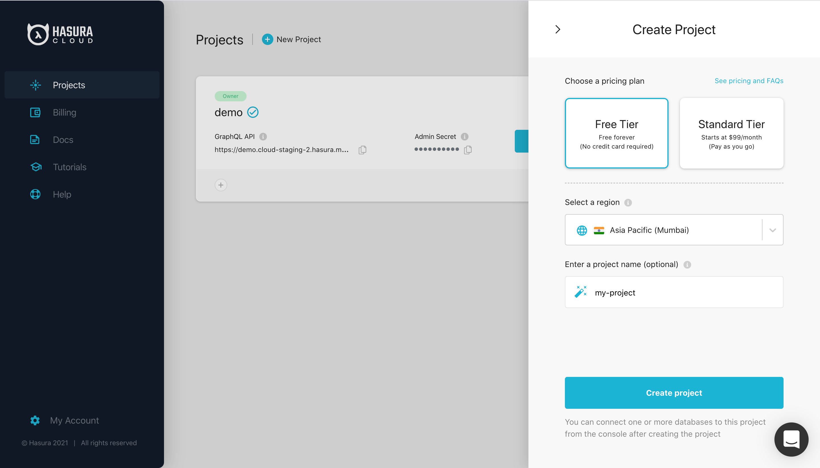 project setup
